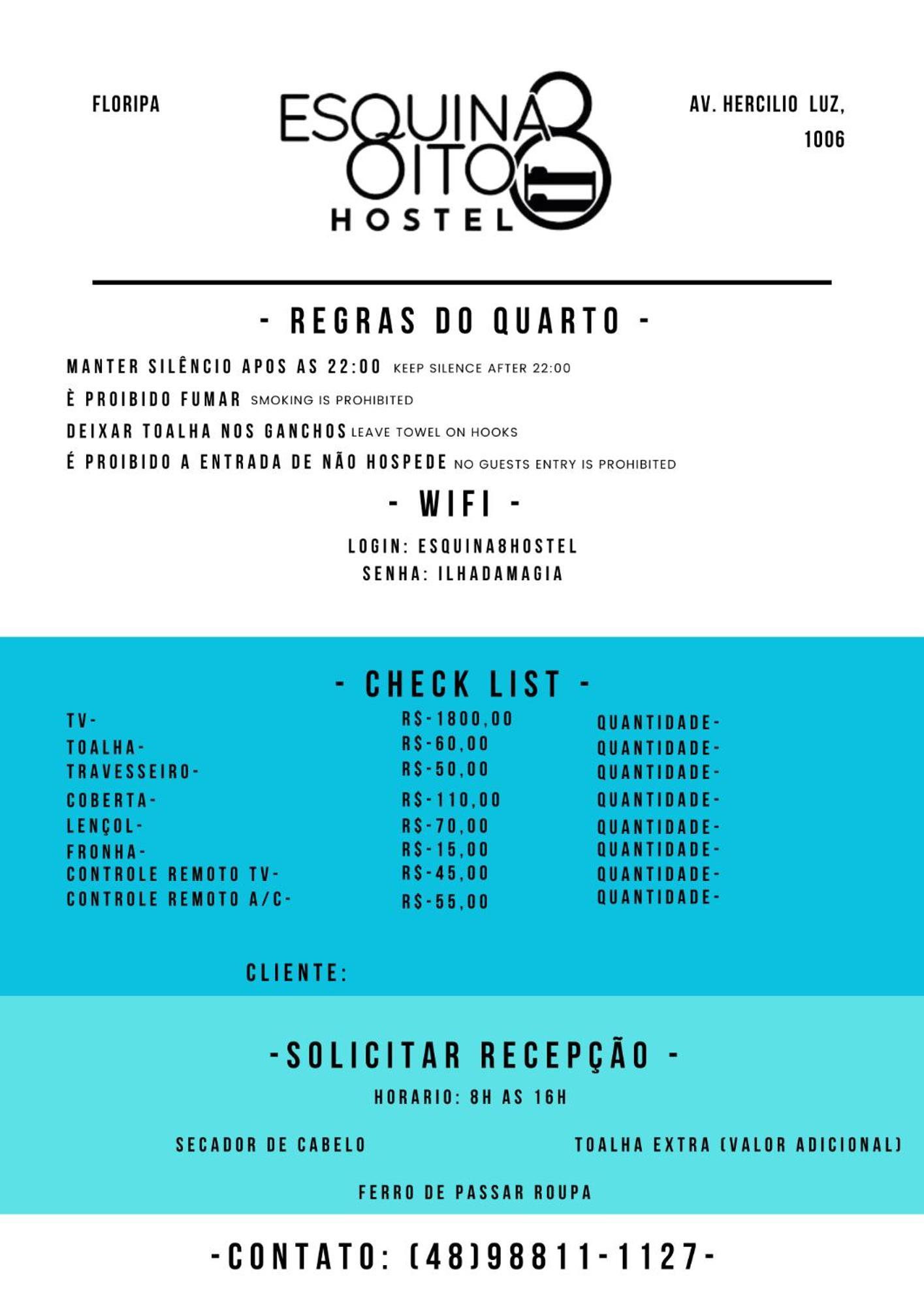 Esquina 8 Confort & Hostel Florianopolis